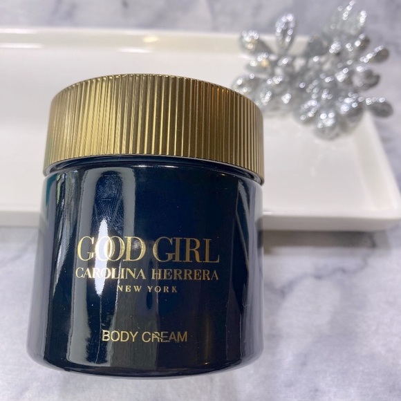 Carolina Herrera Good Girl Body Cream Boxed, Amber, Jasmine, NEW - 3.4 oz 100 ml - Picture 8 of 16